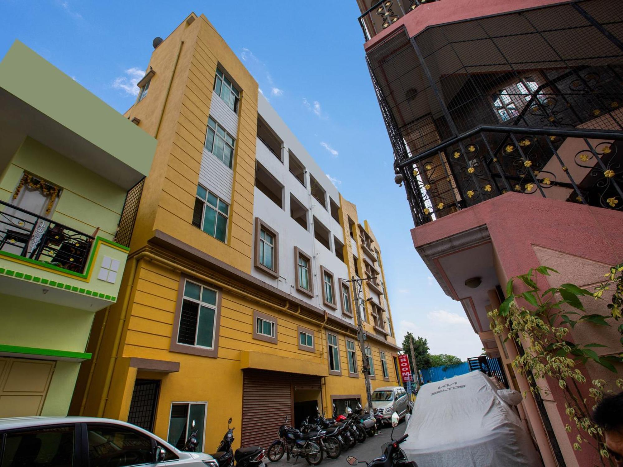 Hotel O Manjushree Boarding & Lodging Nearby Dr.Br Ambedkar Stadium Basveshwar Nagar Бангалор Экстерьер фото