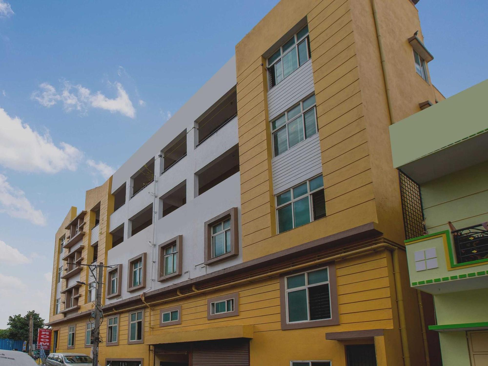 Hotel O Manjushree Boarding & Lodging Nearby Dr.Br Ambedkar Stadium Basveshwar Nagar Бангалор Экстерьер фото