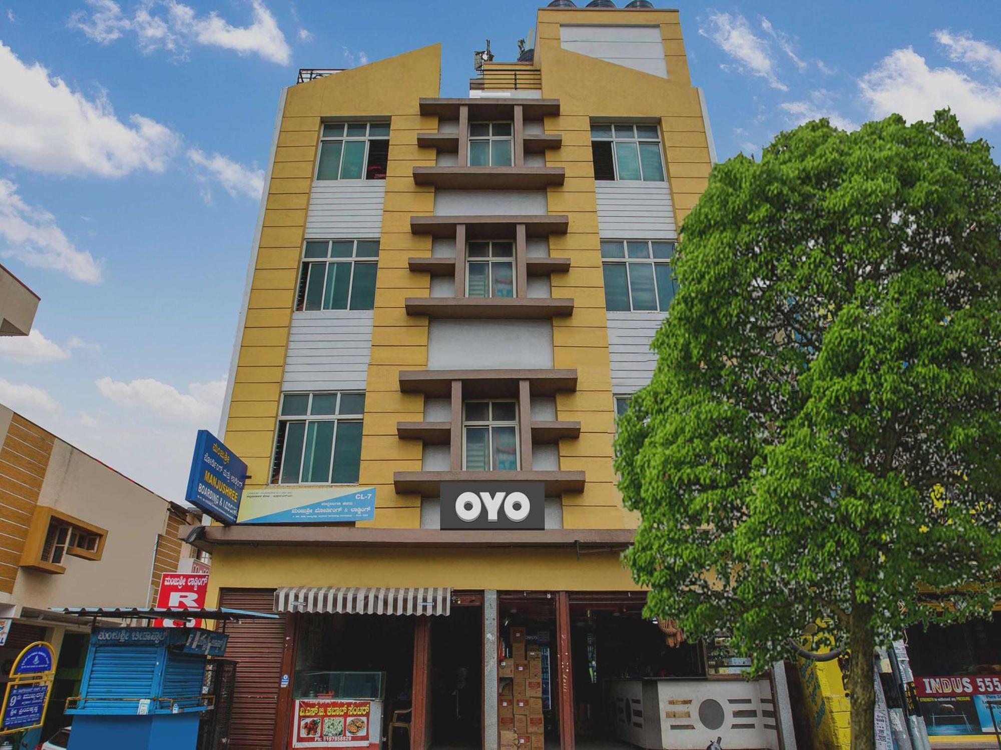 Hotel O Manjushree Boarding & Lodging Nearby Dr.Br Ambedkar Stadium Basveshwar Nagar Бангалор Экстерьер фото