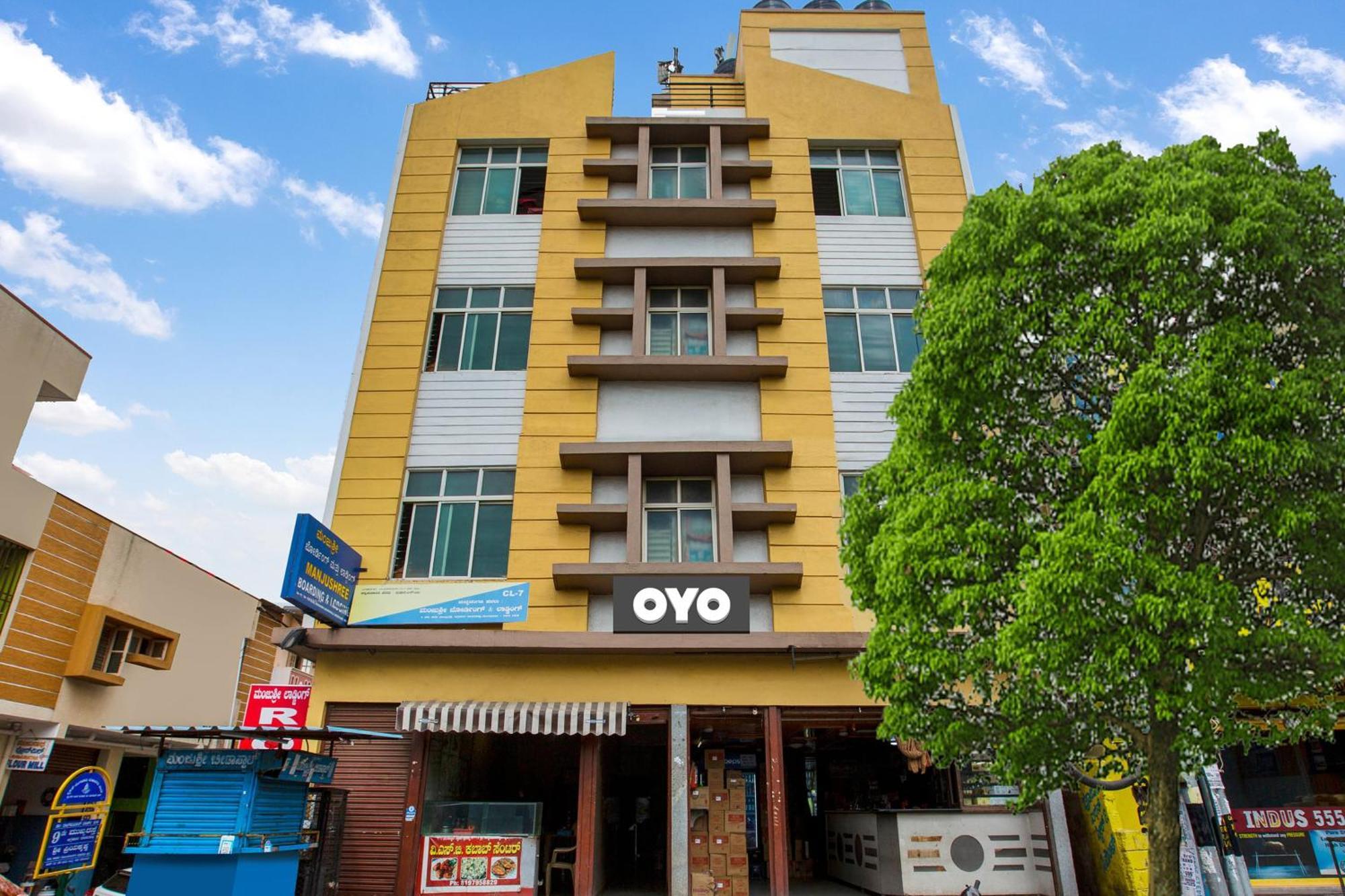 Hotel O Manjushree Boarding & Lodging Nearby Dr.Br Ambedkar Stadium Basveshwar Nagar Бангалор Экстерьер фото